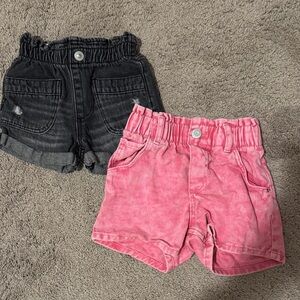 Girls Cute Denim Shorts - 2T
